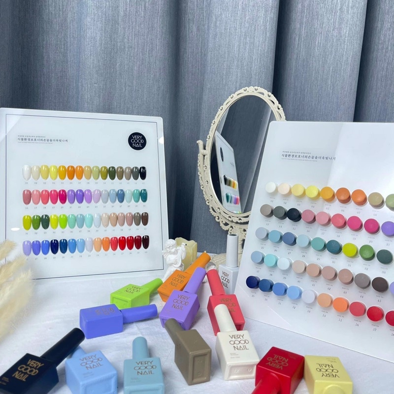 Set sơn gel 60 màu Very Good Nail Hàn Quốc