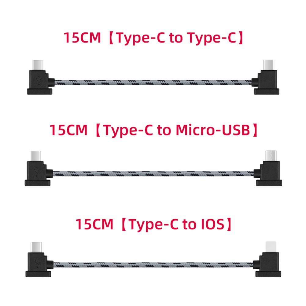 Dây Cáp Nối Dài Dữ Liệu Micro Type-C 2 Chất Lượng Cao Cho Dji Mavic Air 2 Mini 2
