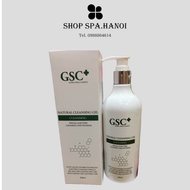Sữa RỬA MẶT THIÊN NHIÊN GSC+ NATURAL CLEANSING 500ml Chính Hãng