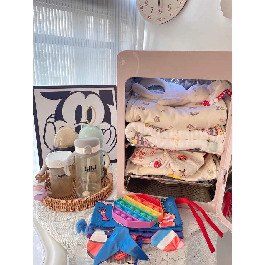 Máy tiệt trùng sấy khô bình sữa Snowbear 19L chính hãng HL-2009, có thể lên men làm sữa chua, sấy khô hoa quả