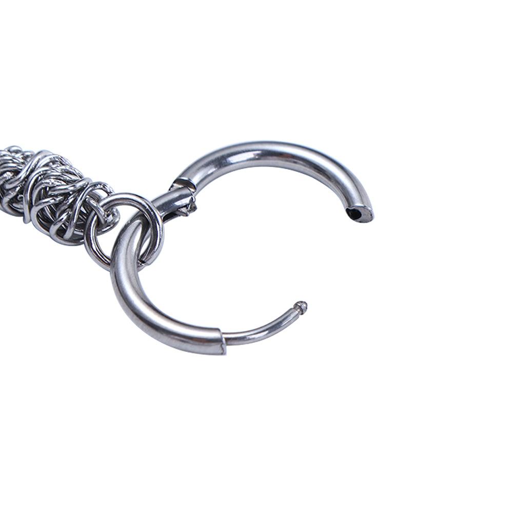 Bông Tai Dạng Hạt Trắng Phong Cách Trung Hoa Cổ Điển Mới Cho Nam