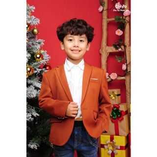 Áo vest cho bé trai hàng thương hiệu CHIPPO diện Tết với phong cách Hàn