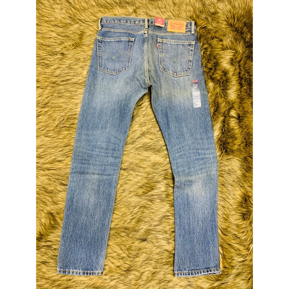 Quần jean Le.vis 510 nam chính hãng xả kho 23010922 - sẵn