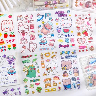 Hình dán sticker trang trí pvc siêu cute