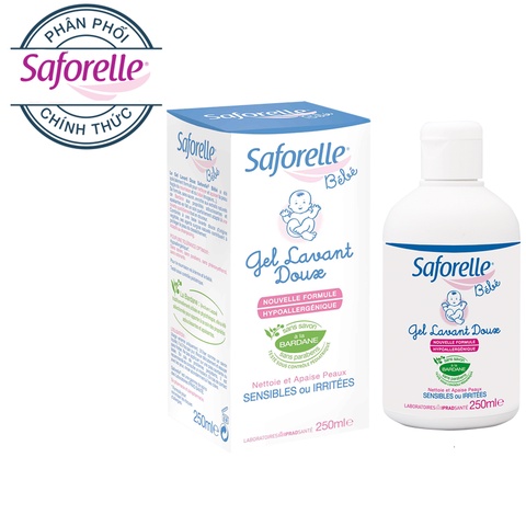 Sữa tắm toàn thân Saforelle 250ml nhập khẩu từ Pháp