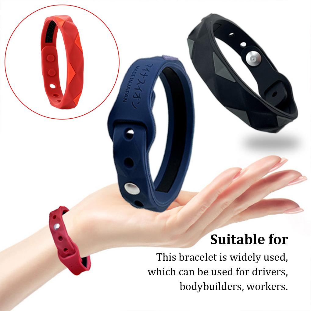 (Runbu) Vòng Đeo Tay Giảm Mệt Mỏi Cân Bằng Năng Lượng Trang Trí Thời Trang Nữ