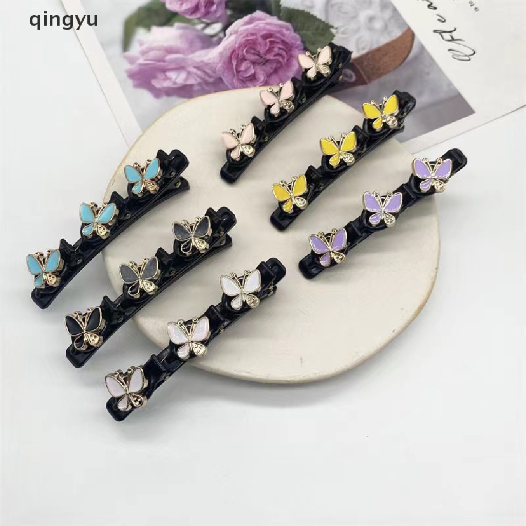 Kẹp Tóc Bện Hai Lớp Cố Định Tóc Gãy Thời Trang