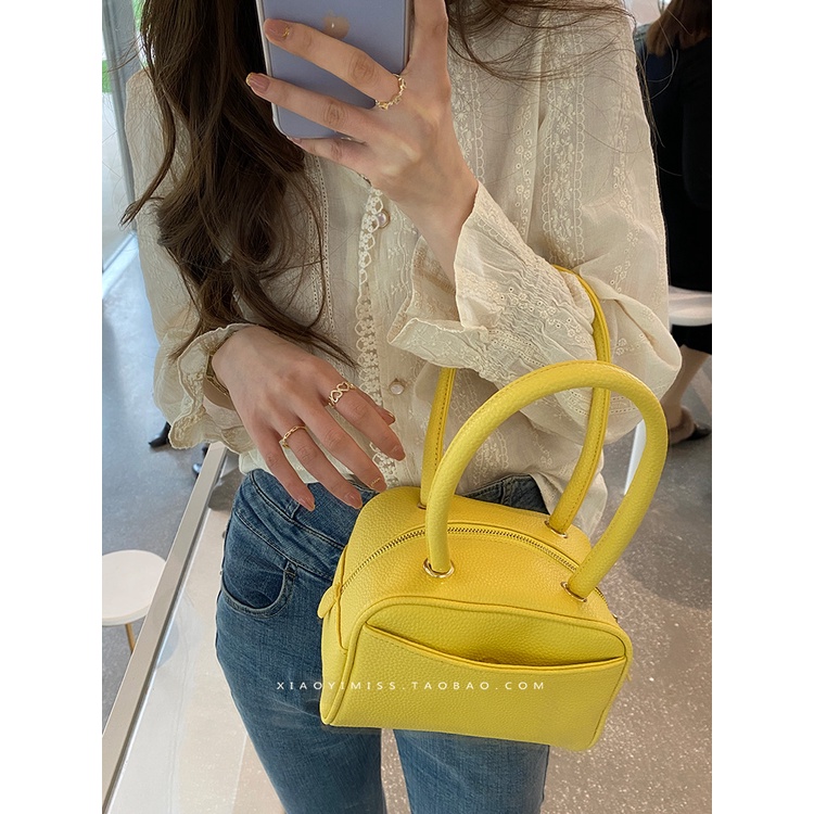 Túi Xách Họa Tiết Trái Vải Thời Trang Mùa Hè Hàn Quốc Cho Nữ