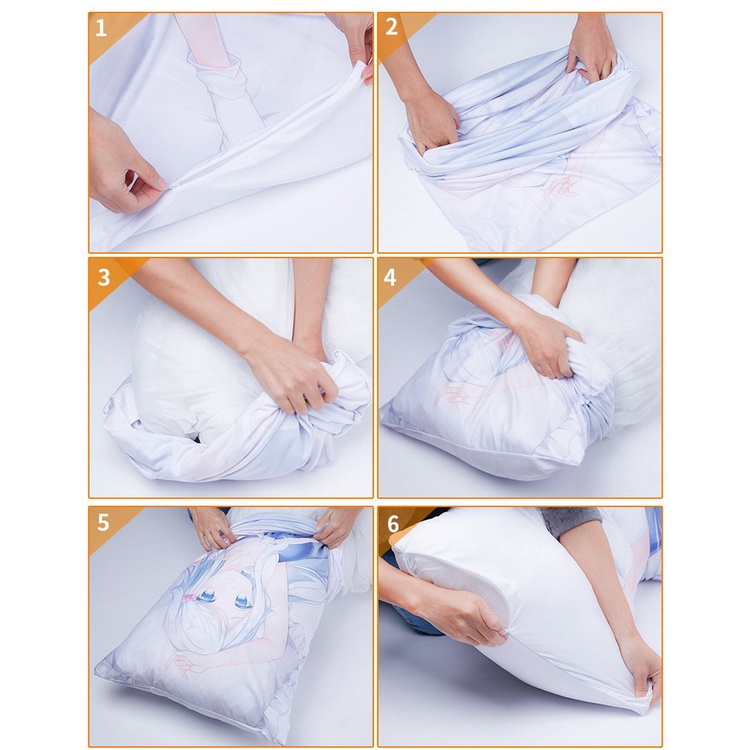 Anime cho thuê bạn gái mizuhara chizuru dakimakura vỏ gối otaku waifu peachskin fullbody ném áo gối trang trí bộ đồ giường