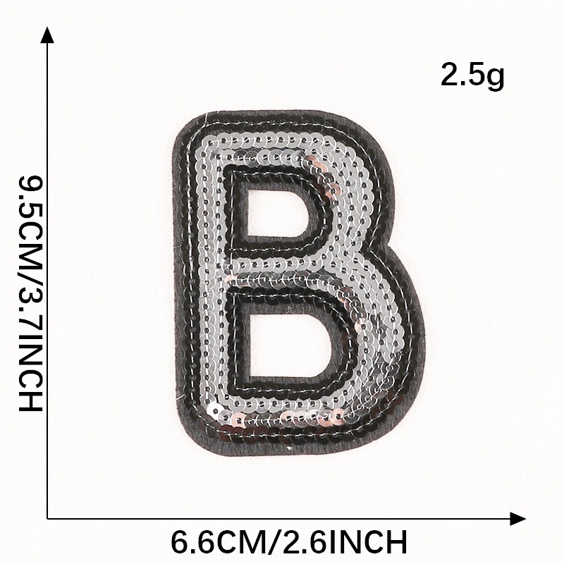 Miếng Dán Ủi Quần Áo Thêu Chữ Love Đính Kim Sa Lấp Lánh