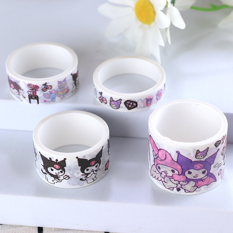 Băng dính trang trí nhiều hình dễ thương mẫu ngẫu nhiên