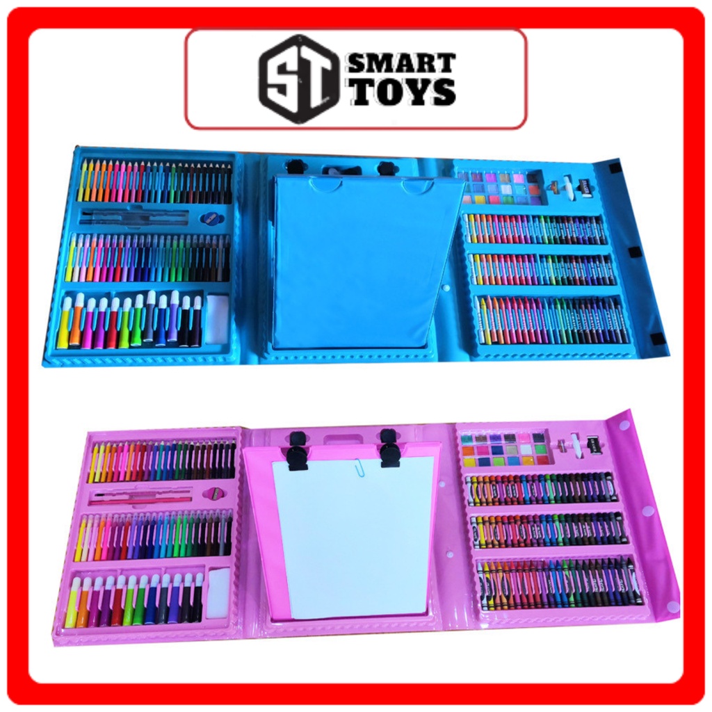 Hộp màu 150 chi tiết, 208 chi tiết, 86 chi tiết cho bé tô màu Smart Toy