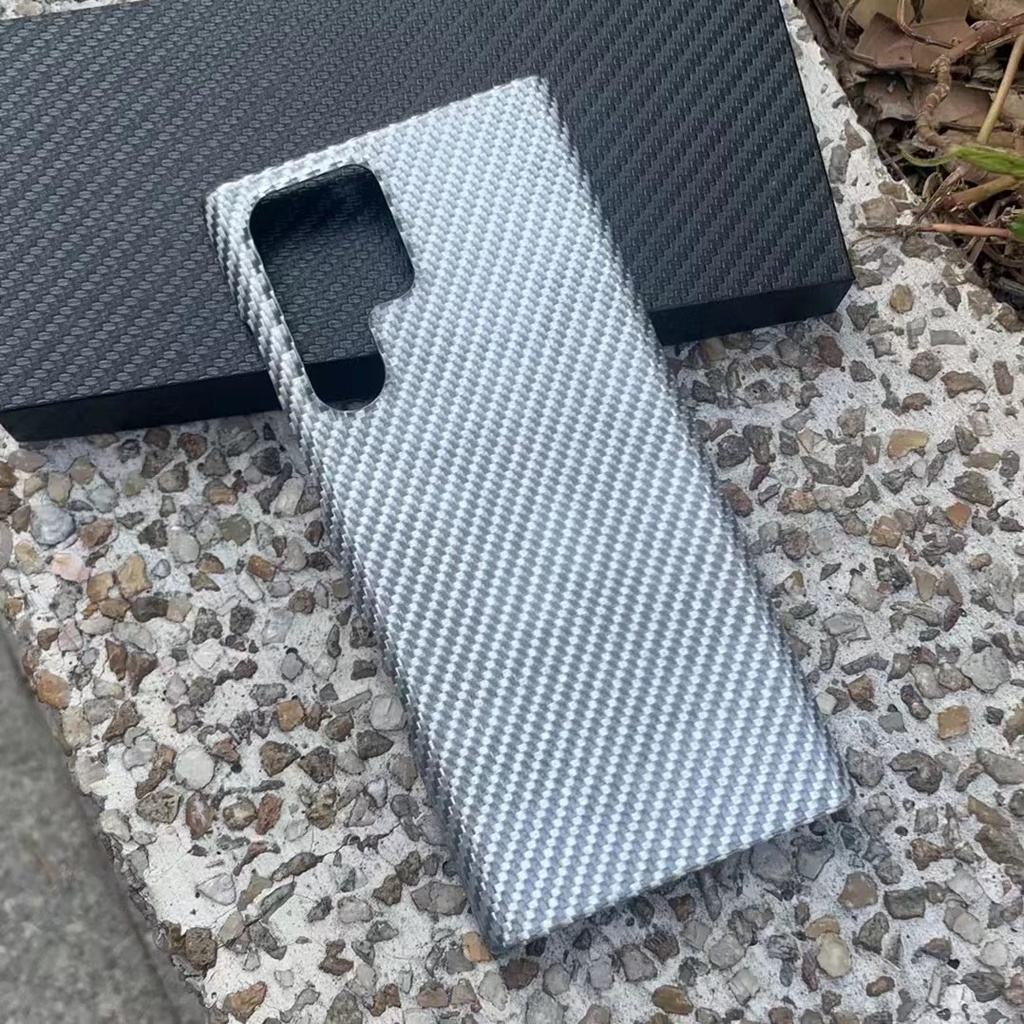 Ốp Điện Thoại Sợi Carbon Chống Rơi Cho Samsung Galaxy S22 Ultra S22