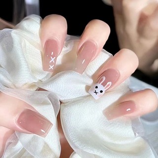Bộ 24 móng giả form dài thỏ