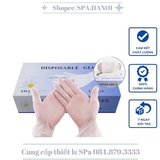 Hộp 50 Găng Tay Y Tế Không Bột Chuyên Dụng Dành Cho Phun Xăm Thẩm Mỹ