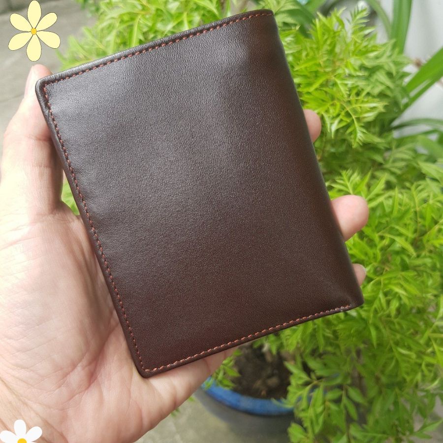 Ví Nam Đứng Gập Đôi Thiết Kế Đơn Giản - Bóp Da Cao Cấp DUNGBO -  karro_shop