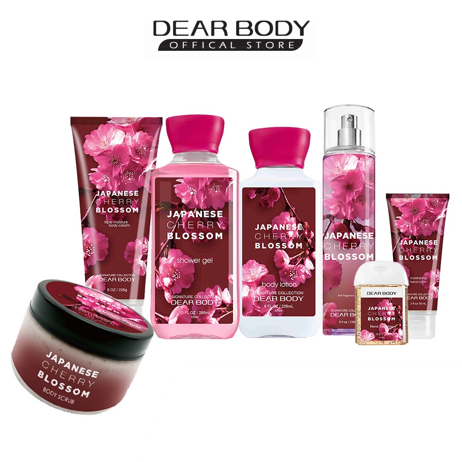 Bộ Sưu Tập Japanese Cherry Blossom DEAR BODY