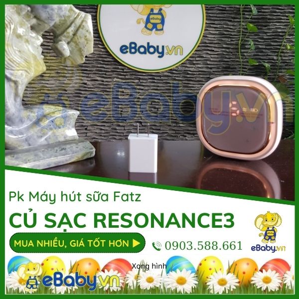 Củ sạc máy hút sữa Fatz baby - Sạc dùng cho máy hút sữa Fatz baby đơn - đôi Resonance - Melody - Single