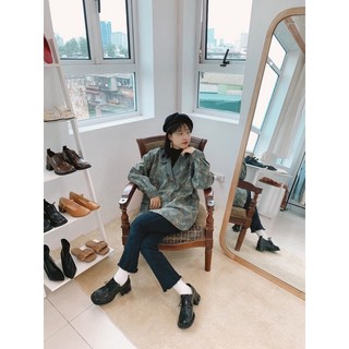 Pass quần jeans dáng suông