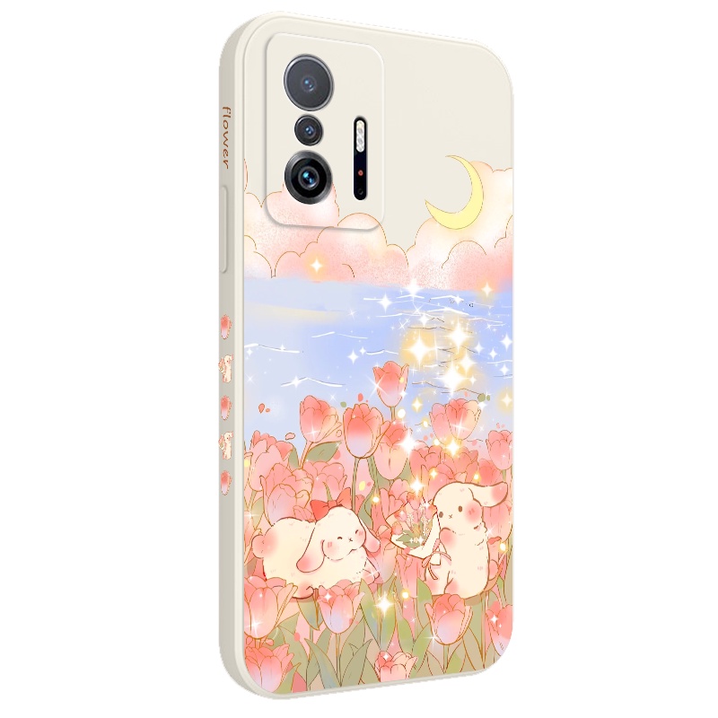 Ốp Điện Thoại Hình Thỏ Dễ Thương Cho xiaomi mi 13t 12t 11t 10t pro lite mi 9t pro