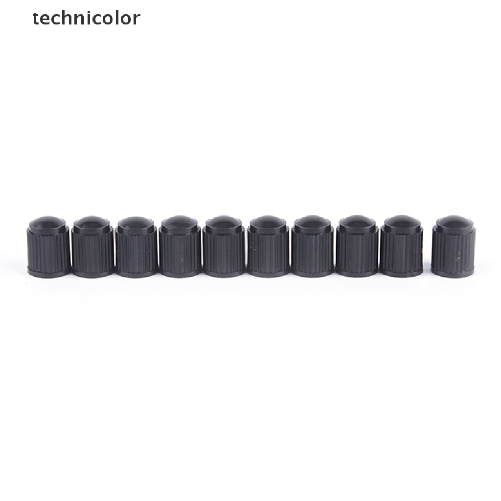 100 Nắp Nhựa Đen Đậy Van Bánh Xe Đạp, Xe Hơi