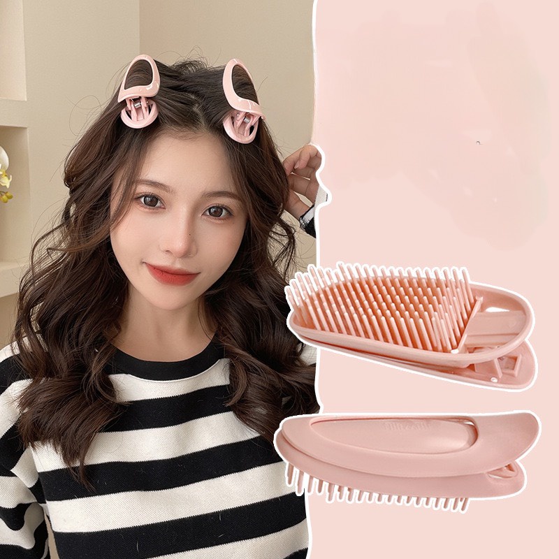 Kẹp Tóc Mái Cho Nữ Tạo Kiểu Làm Phồng Mái Tự Nhiên Phong Cách Hàn V4