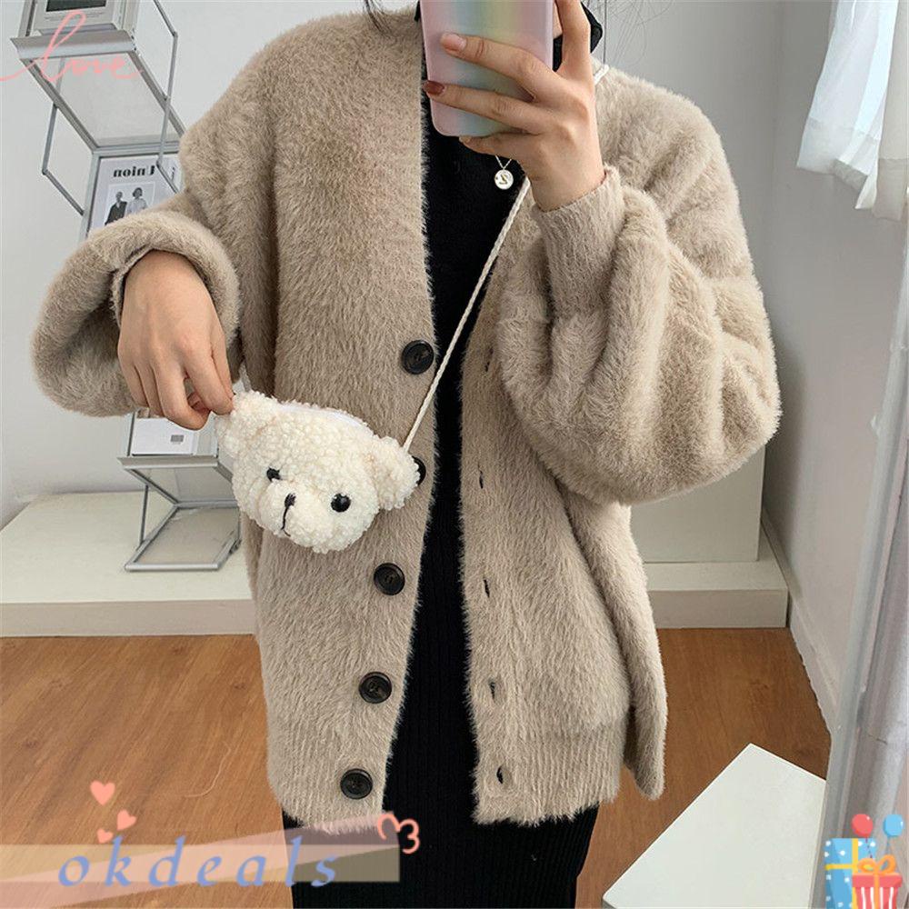 Túi Xách Lông Nhung Dễ Thương Xinh Xắn Dành Cho Nữ