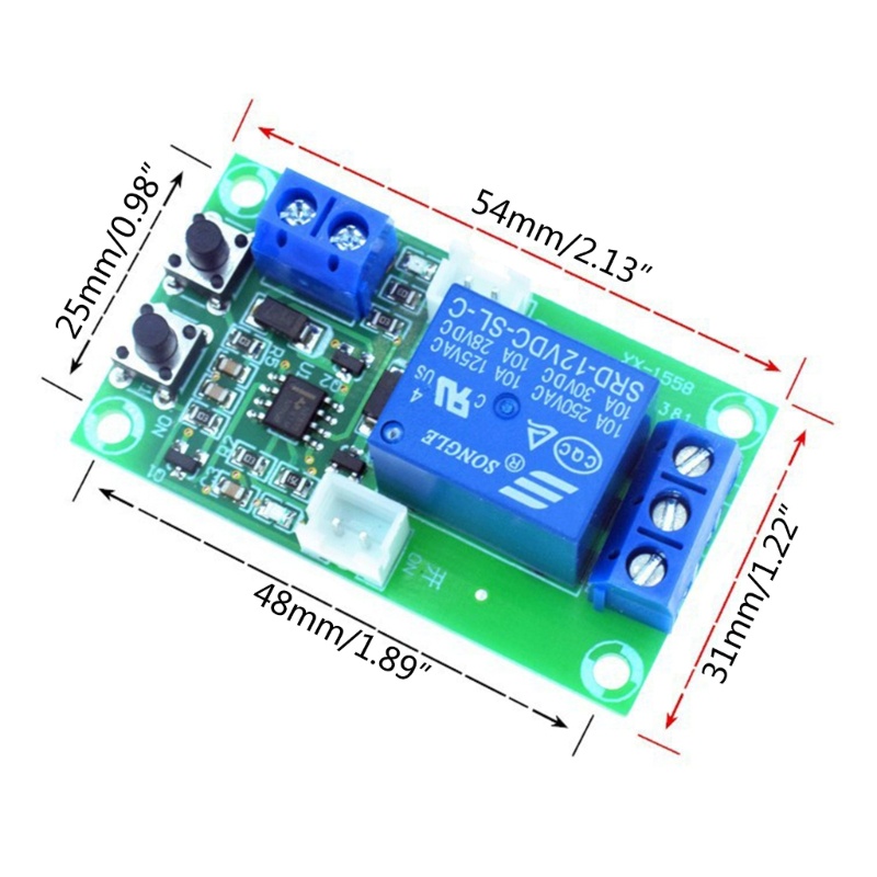 Mô Đun Rơ Le Tự Khóa 12V Chuyên Dụng
