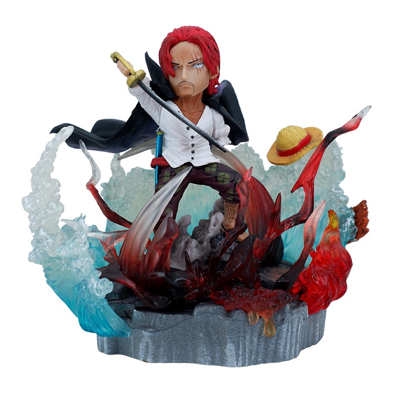 Mô hình one piece Luffy Store chibi Law Ace Shank  Aokiji Akainu Katakuri cao 12 cm, mô hình nhân vật anime vua hải tặc