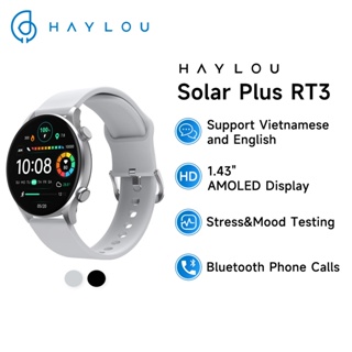 Đồng Hồ Thông Minh Haylou Solar Plus Màn Hình 1.43 inch AMOLED Bluetooth