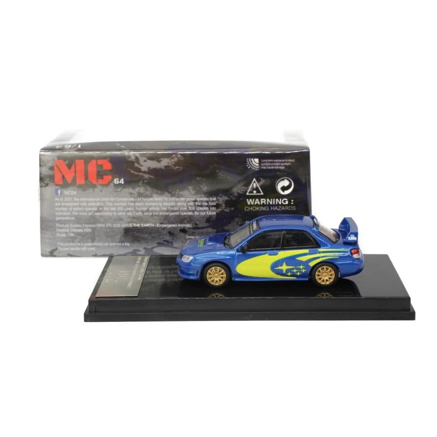 MÔ HÌNH 1:64 MC64 - Subaru Impreza WRX STI 2006