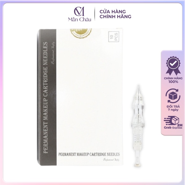 [1hộp 10kim] Kim Black Pearl 3 Hộp Trắng Đủ Size