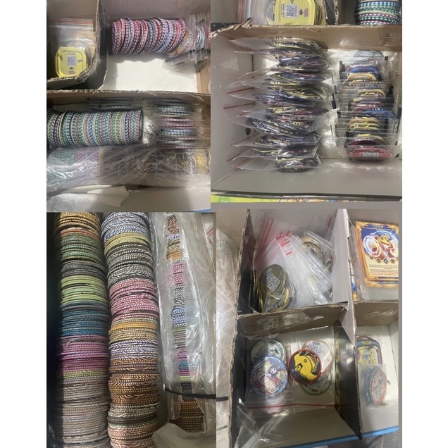 Random 10 thẻ toonies tròn