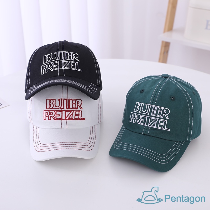 Mũ Lưỡi Trai Chống Nắng Mùa Hè In Chữ / Vịt Dễ Thương Có Thể Điều Chỉnh Cho Bé