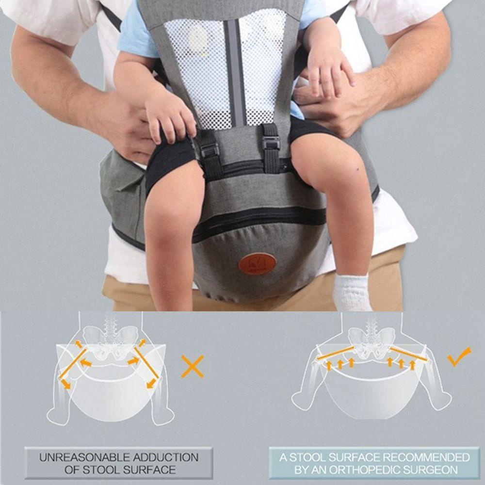 Mmluck Đai Địu Em Bé Dạng Túi Lưới cotton Thông Dụng