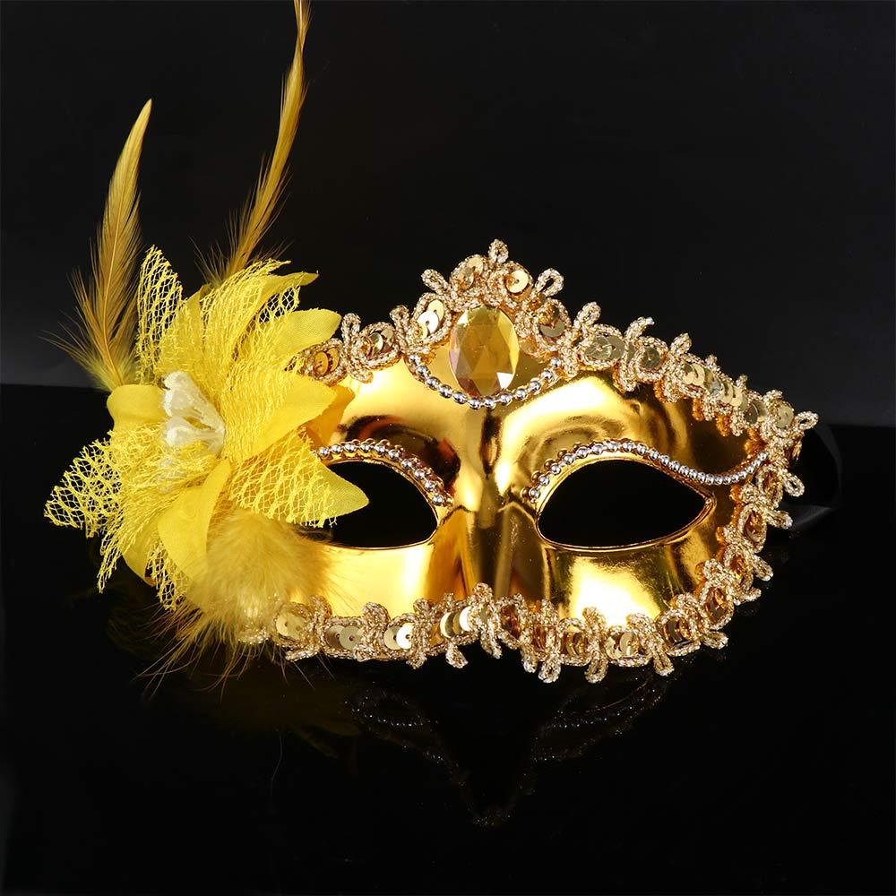 Hchc Mặt Nạ Nửa Mặt Hóa Trang halloween / Giáng Sinh Vui Nhộn