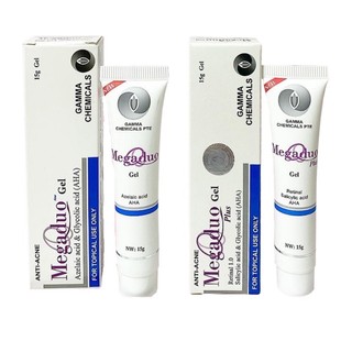 Megaduo gel 15g - bản aha và plus retinal giảm mụn thâm, trứng cá, dưỡng da