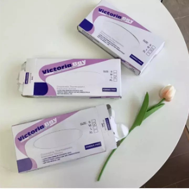 Size M, L  - Hộp 100 Găng Tay Siêu Dai Victoria Bay Sử Dụng Cả Năm