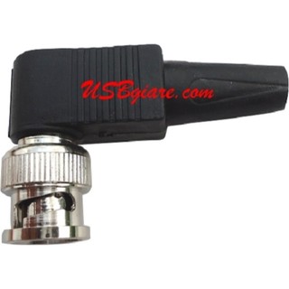 Đầu bnc camera jack nhựa góc vuông