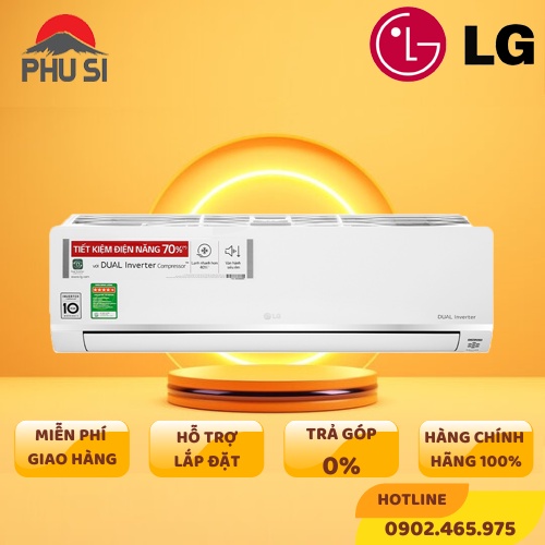 [MIỄN PHÍ VẬN CHUYỂN LẮP ĐẶT] - V10API1 - Máy lạnh LG Inverter 1 HP V10API1