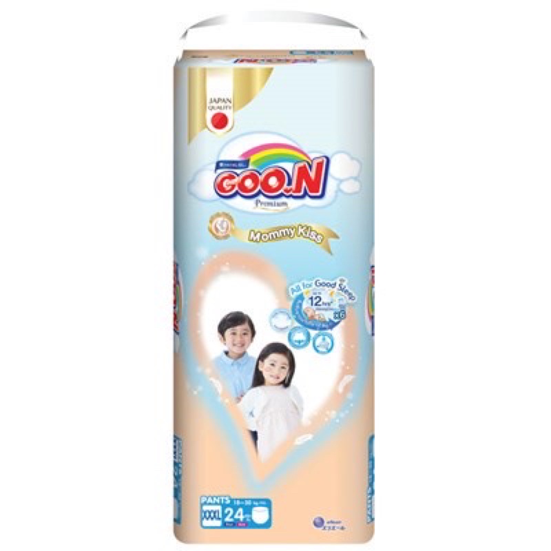 Bỉm goon quần premium mẫu mới M56/L46/XL42/XXL36/XXXL26