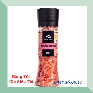 Muối hồng Himalayan Topspice ( nắp có cối xay trực tiếp tiện lợi)
