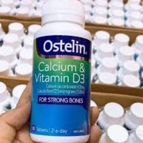 Ostelin Calcium & Vitamin D3 của Úc lọ 130 viên Bổ sung Canxi Cho Bà Bầu (ÚC)