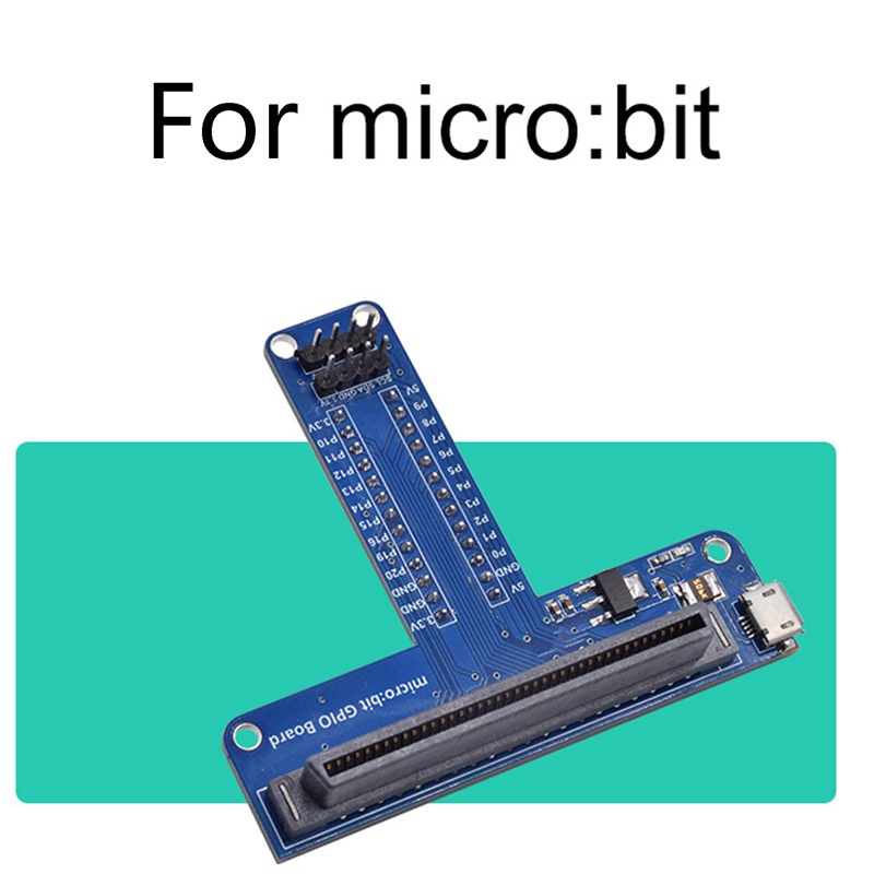 Bộ điều hợp mở rộng loại T cho Giao diện lập trình đồ họa Python Microbit Breadboard cho BBC Microbit