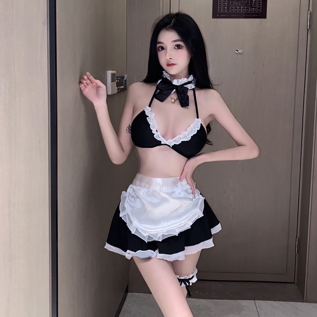 Cosplay Hầu Gái Bộ Đồ Maid Hóa Trang Cô Giúp Việc Váy Ngủ Sexy P003