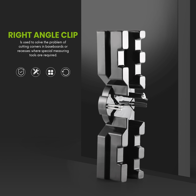 Dụng cụ cắt đo Mitre 2 trong 1 Kẹp góc Kẹp gỗ Giá đỡ và cắt Kẹp góc 85 đến 180 độ