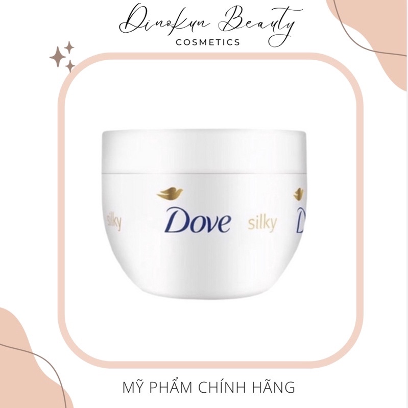 Kem Dưỡng Ẩm Toàn Thân Dove Silky Nourishing Body Cream - Silky Feeling Skin 300ml