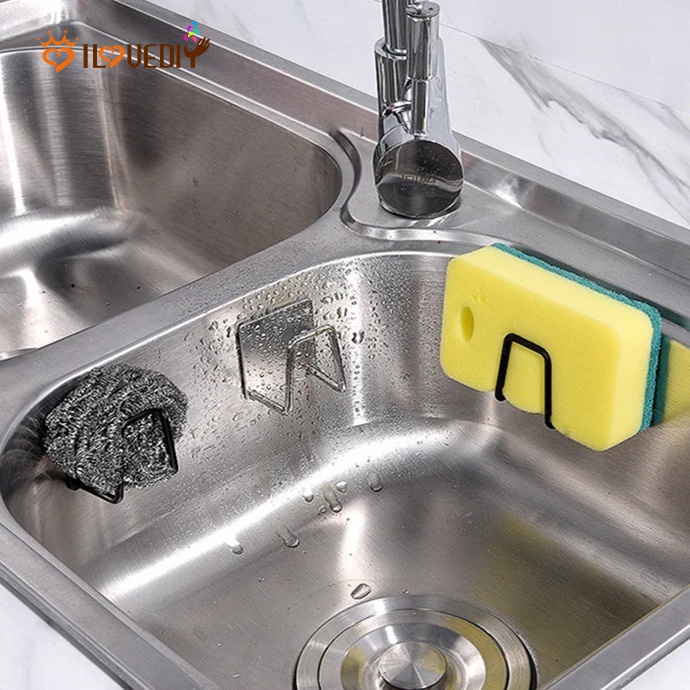 Giá Phơi Ráo Bọt Biển Tự Dính Bằng Thép Không Gỉ