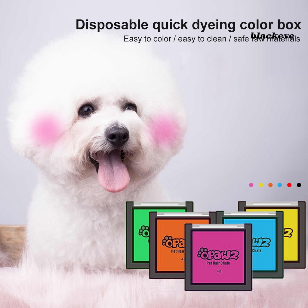 Phấn Má Hồng Màu Đơn Sắc Nhuộm Lông Thú Cưng Tại Nhà