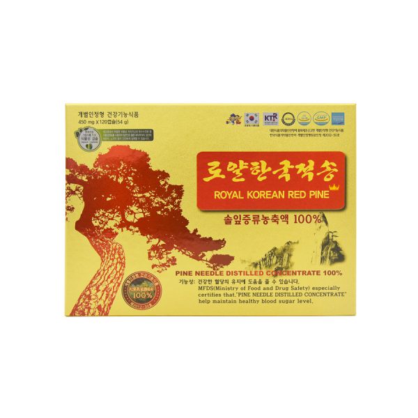 Tinh dầu thông đỏ hoàng gia Hàn Quốc120*450mg – Royal